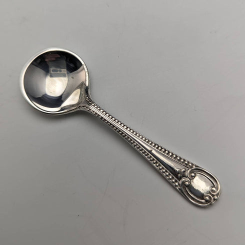 1900年頃 英国アンティーク シルバープレート製 ソルトディッシュ&スプーン6ペアセット ケース入り