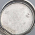 Antique Swiss GLOBE pocket watch relief engraving silver side hunter case works well