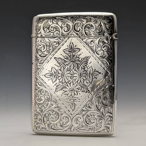 1906 年英國古董純銀卡盒 62 克 Joseph Gloster