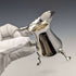 1908 British Antique Sterling Silver Cream Jug 84g George Unite