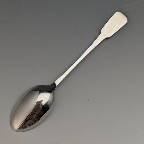 1936年 英国ヴィンテージ エナメル装飾 純銀製ティースプーン6本セット ケース入り