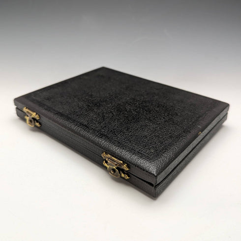 1884 年英國古董純銀茶匙 6 件套裝在一個盒子裡