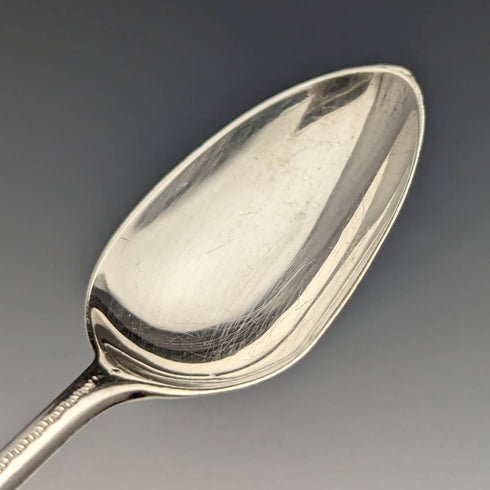 1884 年英國古董純銀茶匙 6 件套裝在一個盒子裡