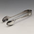 6 English antique silver plated teaspoon & tongs set in case