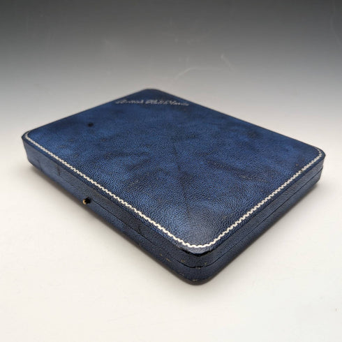 1935 British Vintage Sterling Silver Multi-Hallmark Teaspoon Set of 6 in Case