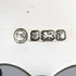 British Vintage Sterling Silver Earrings Dish 87g Francis Howard Boxed