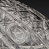 British Vintage Cut Glass Silver Plate Decorated Decanter Pair