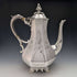 1850s British antique silver plated coffee server Thomas Bradbury