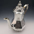 1850s British antique silver plated coffee server Thomas Bradbury