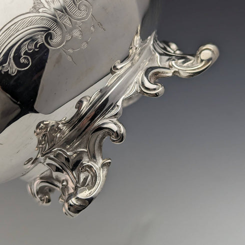 1850 年代英國古董鍍銀咖啡杯 Thomas Bradbury