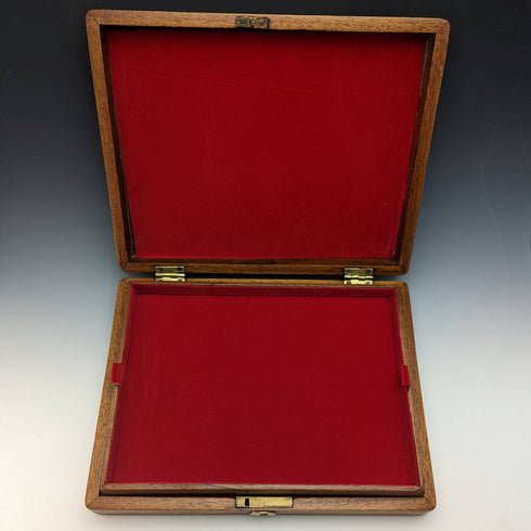 英國復古木盒棕色