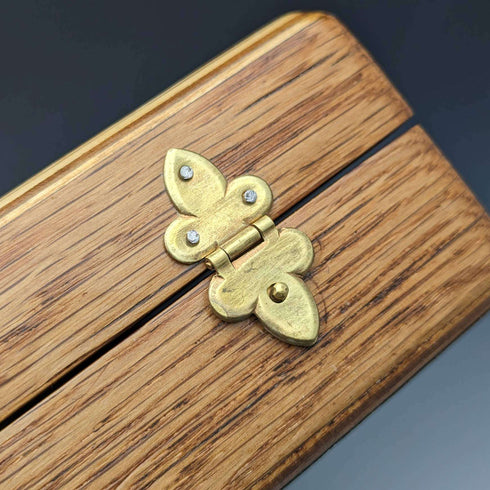 British Vintage Wooden Box Natural