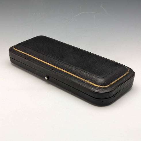 1895年頃 英国アンティーク シルバープレート製 クリスニングカトラリーセット Henry Atkin ケース入