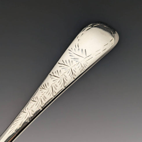 1895年頃 英国アンティーク シルバープレート製 クリスニングカトラリーセット Henry Atkin ケース入