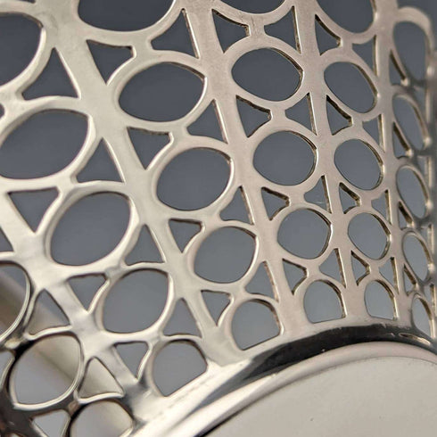 1960 British Antique Sterling Silver Mini Basket 54g Aidie Brothers