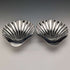 1891 British Antique Sterling Silver Shell Dish Pair 124g Atkin Brothers