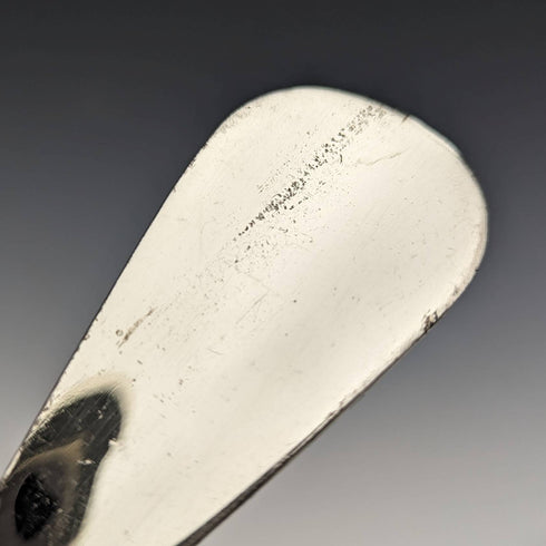 1915 British Antique Pure Silver Handle Shoehorn Shoehorn G and C Ltd