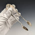 1908 British antique sterling silver sugar tongs 30g Joseph Rodgers