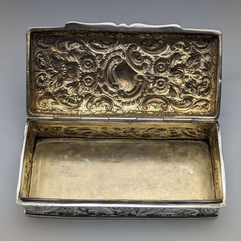 1896 年英國古董純銀盒 160 克 George Nathan