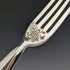 1880 British antique white butterfly shell handle dessert cutlery 6 pair set William Batt and Sons wooden box