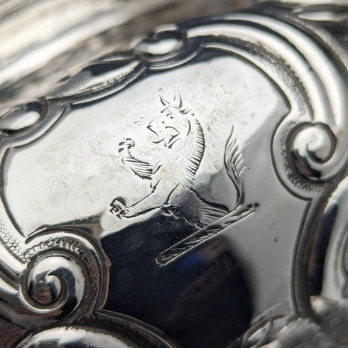 1830 Georgian British Antique Sterling Silver Sugar Bowl 437g Jonathan Hayne