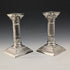 British Antique Silver Plate Candle Stand Candelabra Pair Goldsmiths and Silversmiths