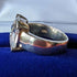 British vintage jewelry large zirconia pure silver ring