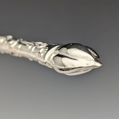 1938年 英国ヴィンテージ 純銀ハンドル ナイフ&スプーンセット Raeno Silver Plate Co