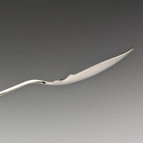 1938 British Vintage Pure Silver Handle Knife & Spoon Set Raeno Silver Plate Co