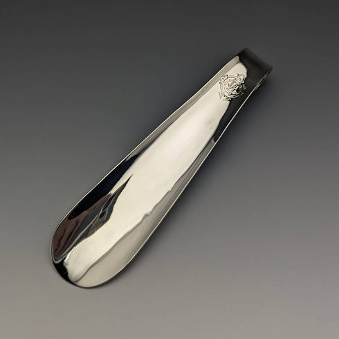 1927 British Vintage Sterling Silver Shoehorn Shoehorn Deakin and Francis