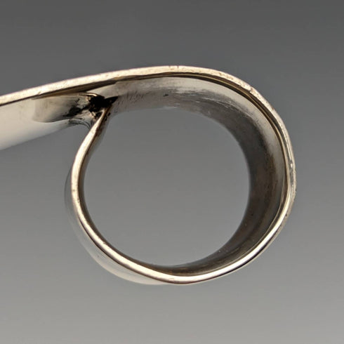 1927 British Vintage Sterling Silver Shoehorn Shoehorn Deakin and Francis