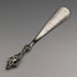 1899 British Antique Pure Silver Handle Shoehorn Shoehorn ES Barnsley