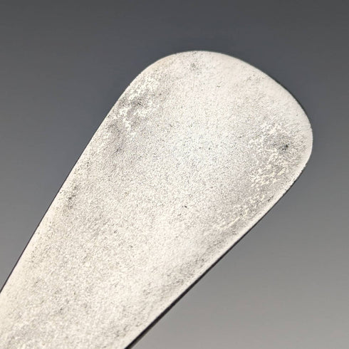 1899 British Antique Pure Silver Handle Shoehorn Shoehorn ES Barnsley