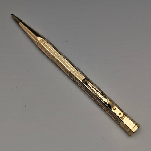 英国ヴィンテージ ヤード・オ・レッド ロールドゴールド製 ヘキサゴン 推進式ペンシル