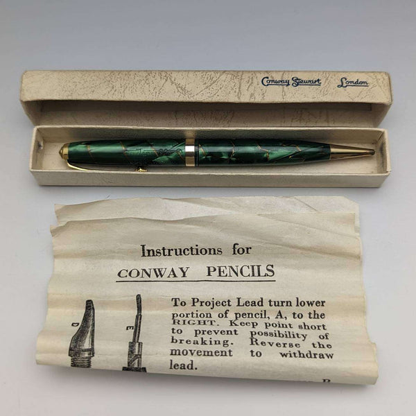 British Vintage Conway Stewart Propulsion Pencil No.26 Boxed