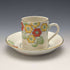 Set of 4 demitasse cups and saucers, circa 1930s, from Bridgewood, England.