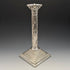 1889 British Antique Silver Plate Large Candlestick Candle Stand
