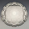 British Vintage Silver Plated Tray Diameter 31cm Queen Anne Boxed