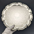 British Vintage Silver Plated Tray Diameter 31cm Queen Anne Boxed
