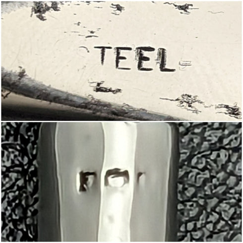 British Antique Sterling Silver Handle Shoehorn Shoehorn