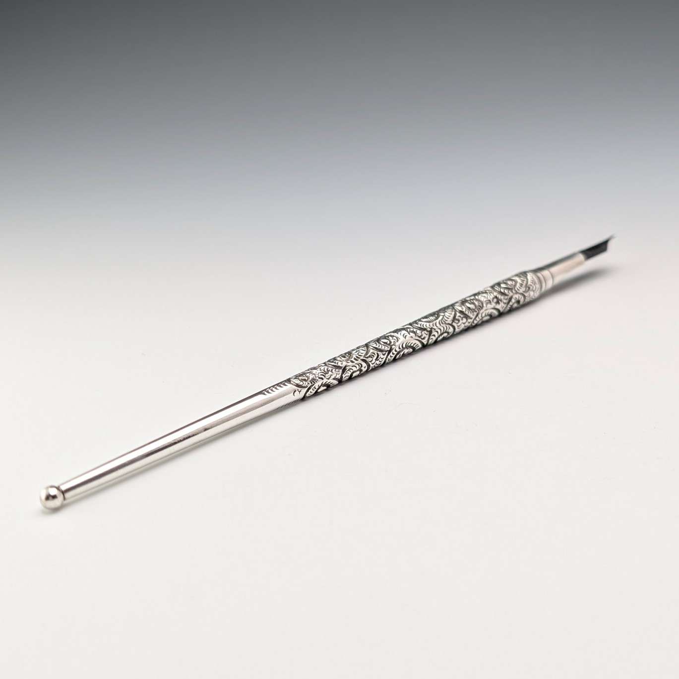 1902年 英国アンティーク 純銀製 つけペン ディップペン – SILVER-LUG