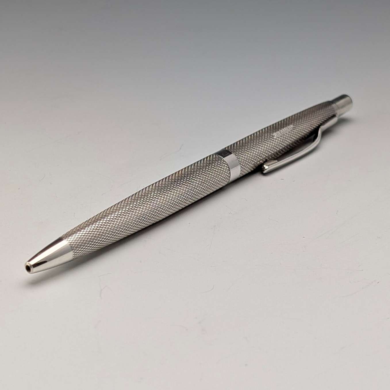 1981年 英国ヴィンテージ 純銀製 ボールペン William Manton – SILVER-LUG