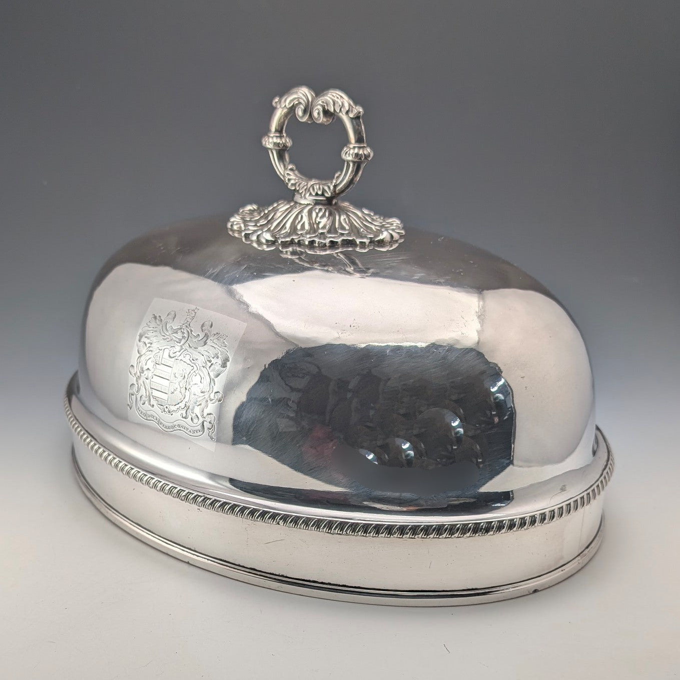 1822年 英国アンティーク 純銀製ティーキャディースプーン