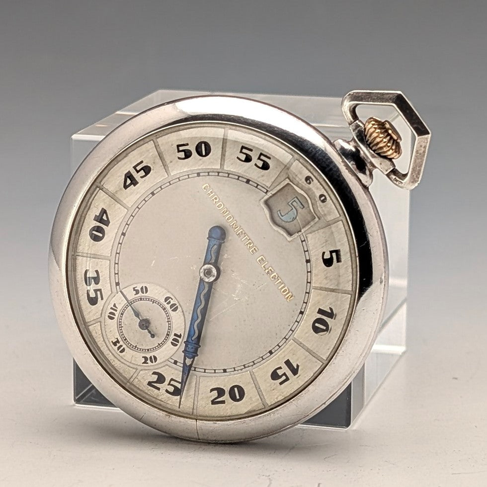 Lot De 2 Aiguilles De Montre, Main Heure Et Minute, Argentées 15 Mm, Qualité Horlogerie - Marque Esprit